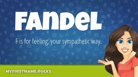 Fandel Tales First Name Personality & Popularity.